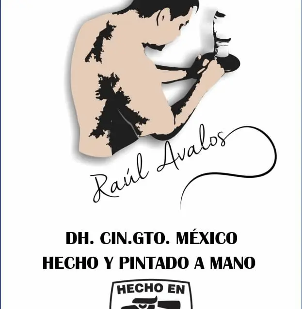 Logo artesanal R. Ávalos Cerámicos, Dolores Hidalgo