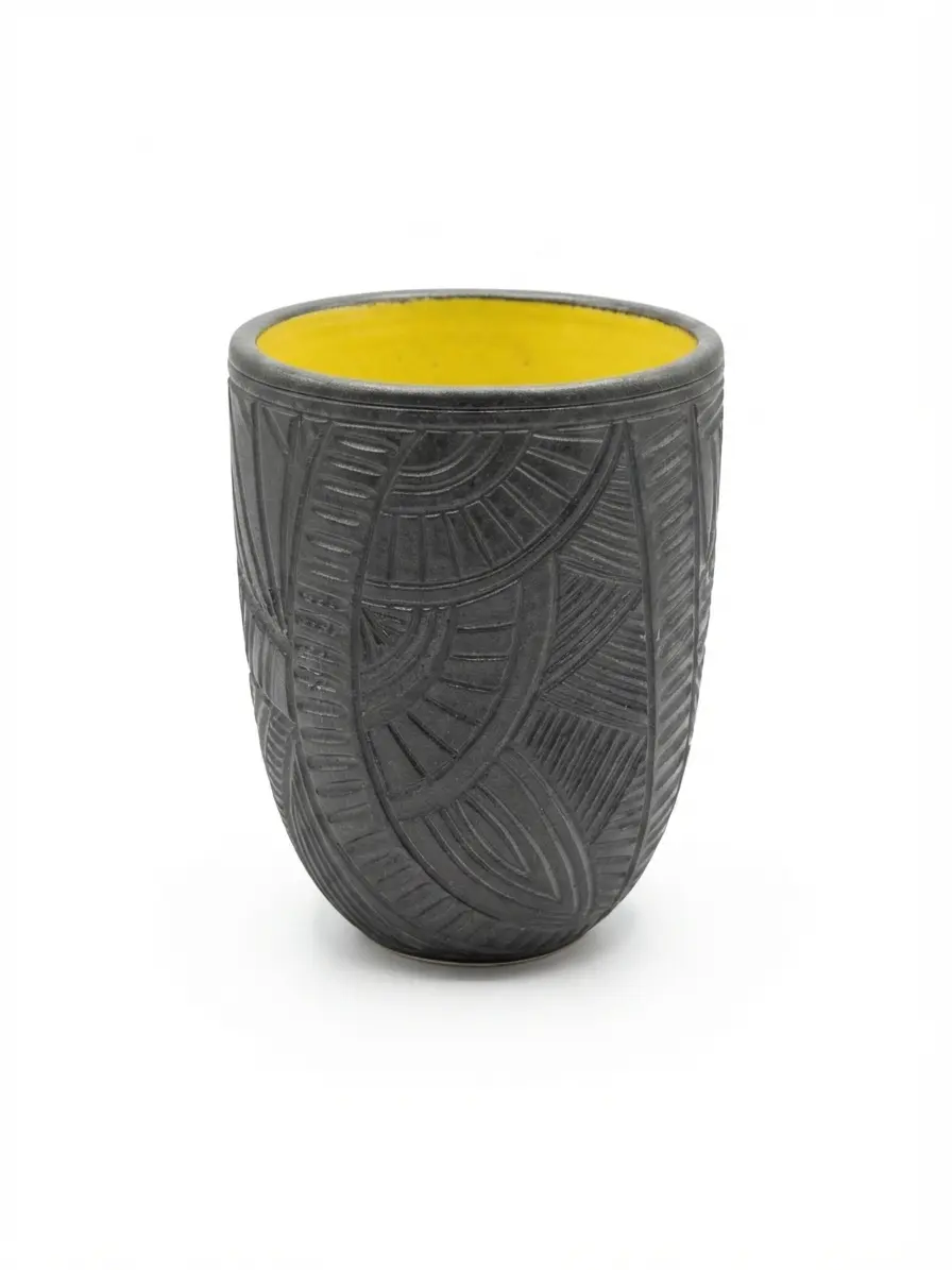 Vaso Fuego artesanal